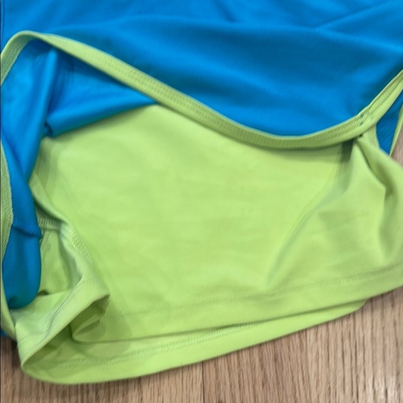 Athletic Shorts Blue and Green - Picture 4 of 4